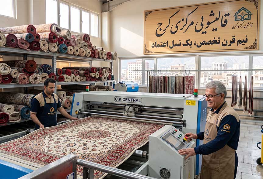 قالیشویی مرکزی کرج
